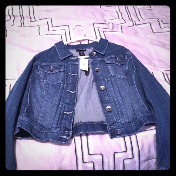 Blue jean jacket NWT 14