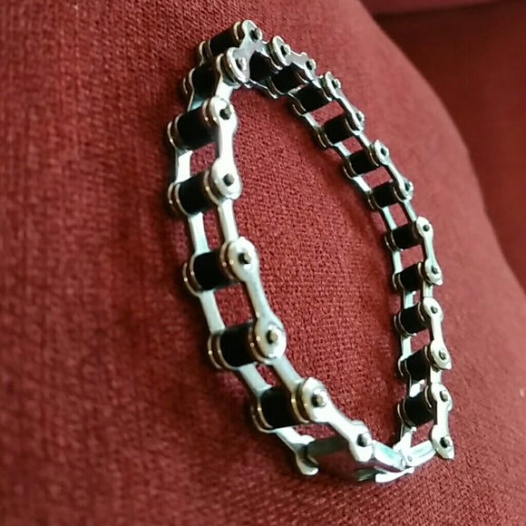 SOLD!Men's Stainless Steel Bracelet - Picture 2 of 4