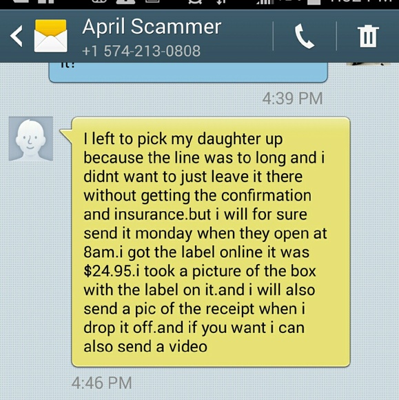 April jenkins Scammer!!! - Picture 3 of 4