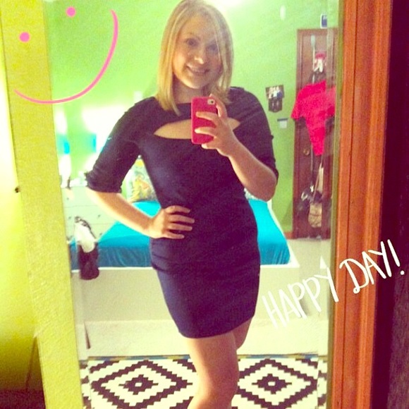 FINAL PRICE - Modcloth Sexy Navy Dress