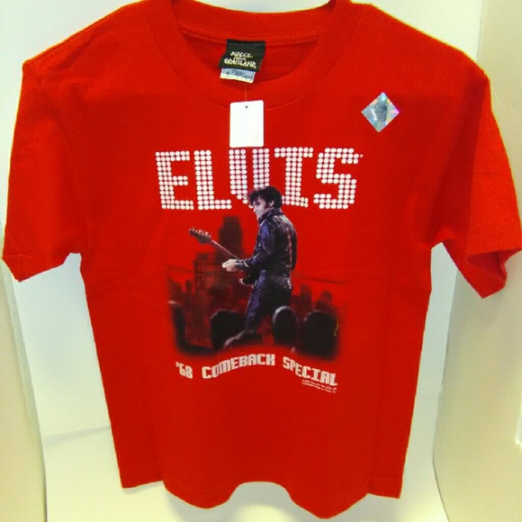 SOLD-Elvis "68" Come Back Special T-Shirt - Picture 1 of 2