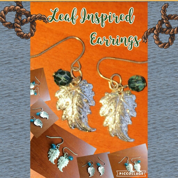 2 Pairs Nature Inspired Earrings