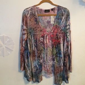 Avenue tie up throw over