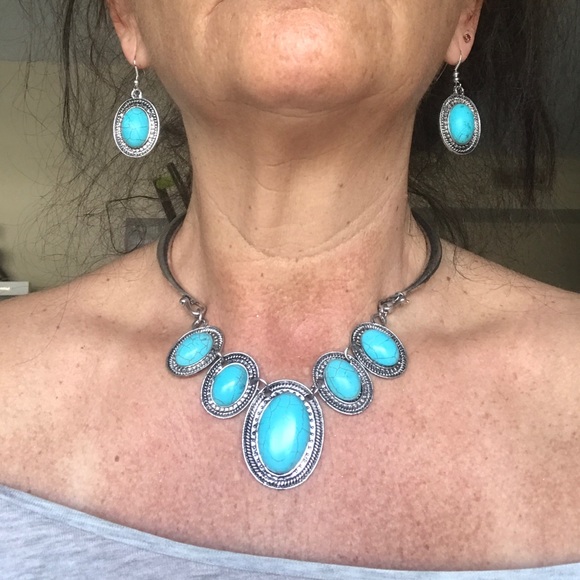 Tibetan Silver and Turquoise - Picture 3 of 4