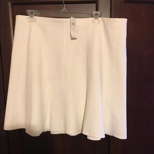 Ann Taylor Winter White Skirt