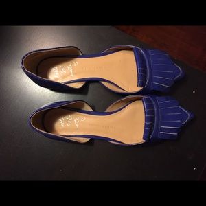 Royal Blue Banana Republic Flats!