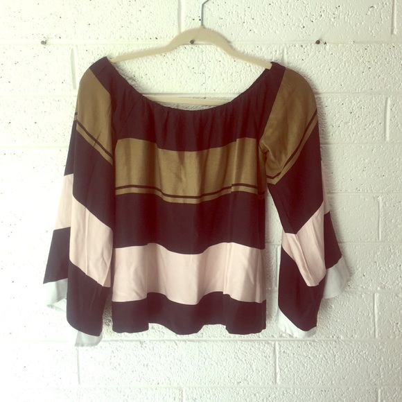 Three of something off the shoulder top