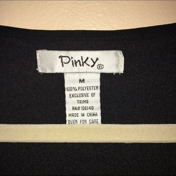 Black A-Line Dress w/ Silver Sequins - Picture 4 of 4