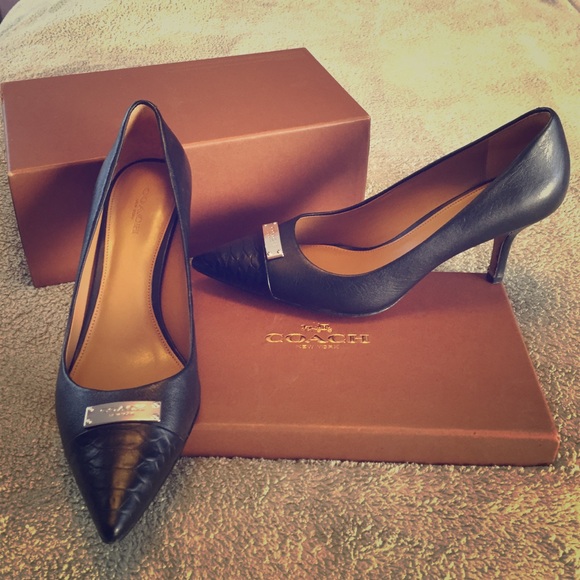 Coach Black Pumps, 8M