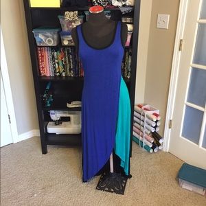 Calvin Klein high low dress