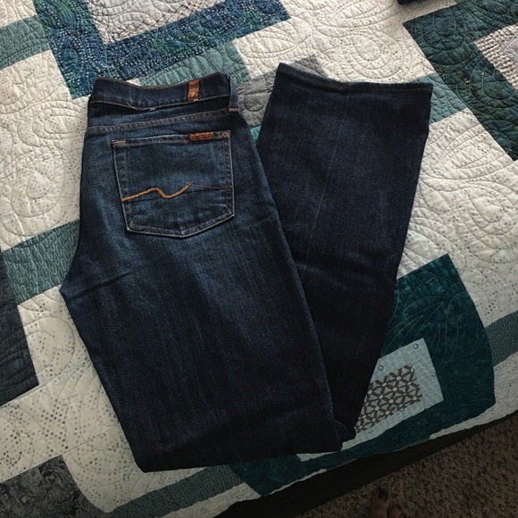 7 for all mankind bootcut jeans!