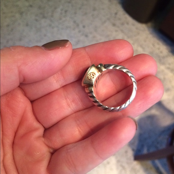 David Yurman onyx ring - Picture 2 of 4