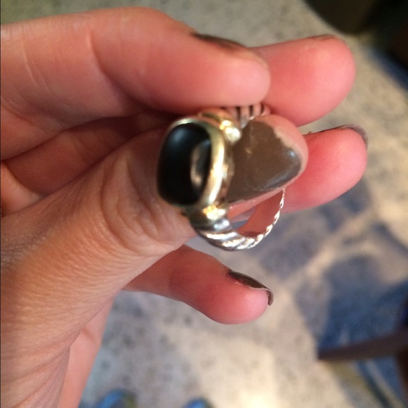 David Yurman onyx ring - Picture 4 of 4