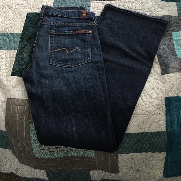 7 for all mankind bootcut jeans!