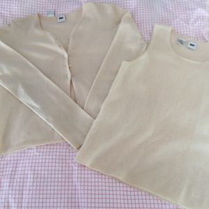 DKNY cashmere sweater set