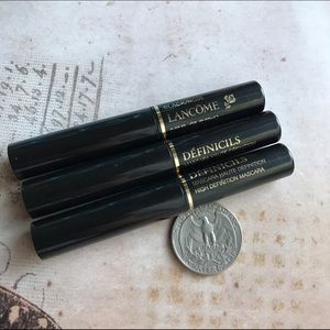 Set of 3 Lancôme Definicils Mascara Travel Size