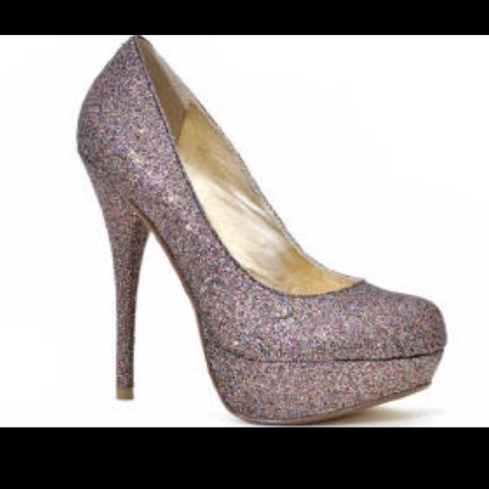 Steve Madden caryssa g glitter pump