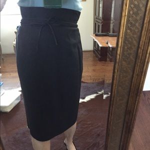 Emmanuel Ungaro Charcoal Gray Skirt Sz 4/38