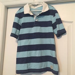 Osh Kosh 7x boys striped polo
