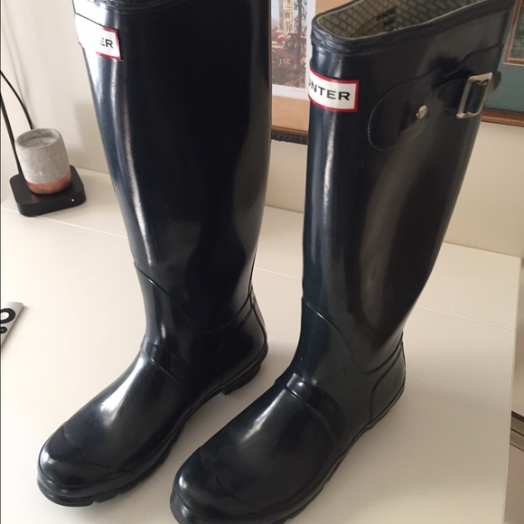 Hunter original glossy rainboots