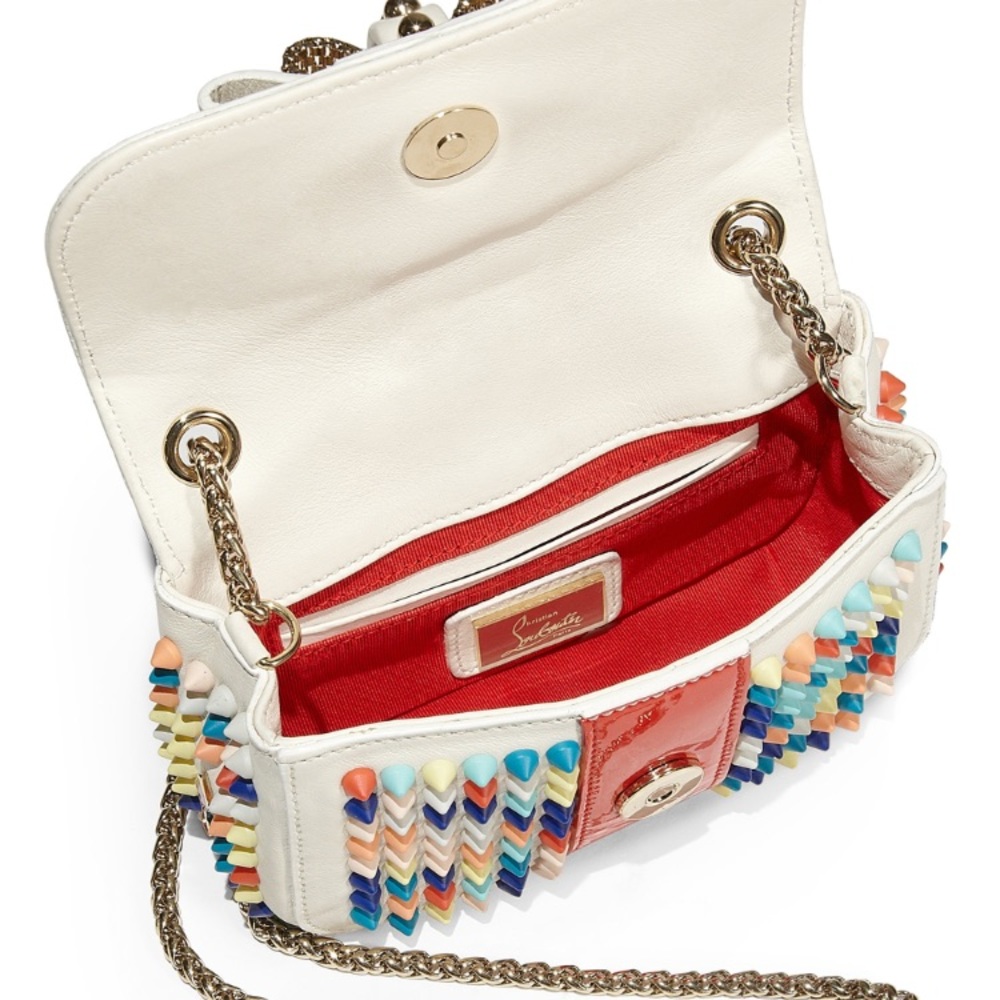 Sweety Charity White Multi Gomme Spike Bag - Picture 2 of 6