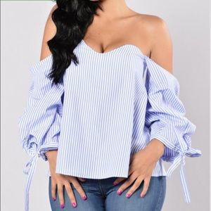 Fashion Nova Song of Love Top-small Light blue