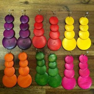 🎈MUST GO!🎈"Inch by Inch" Color Pack Earrings