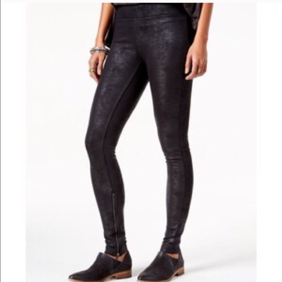 Free people mosshart zipper leggings!!