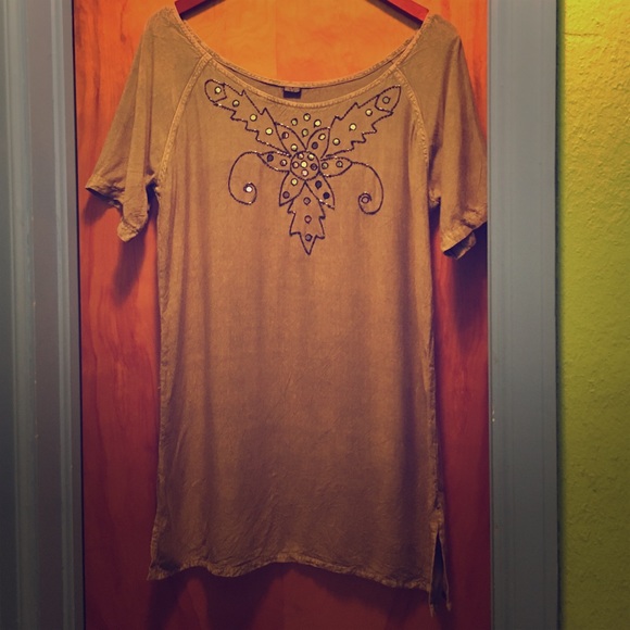 Beautiful Beaded Mini Tunic Dress from India!!!!!