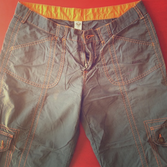 PRANA cargo Capri hiking pants 8