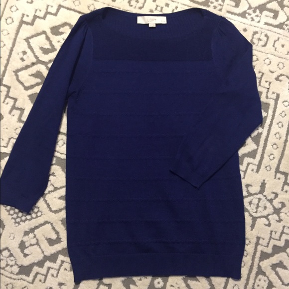 LOFT Sweaters - Bright blue Ann Taylor Loft sweater