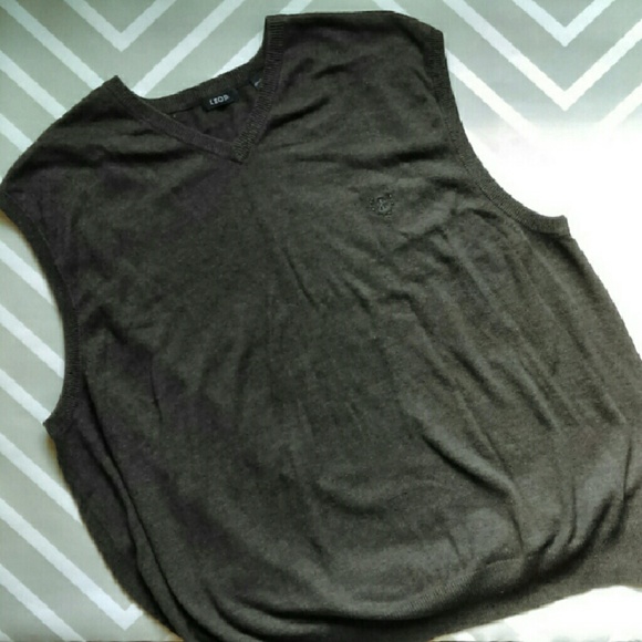 {Mens} IZOD v-neck sweater vest