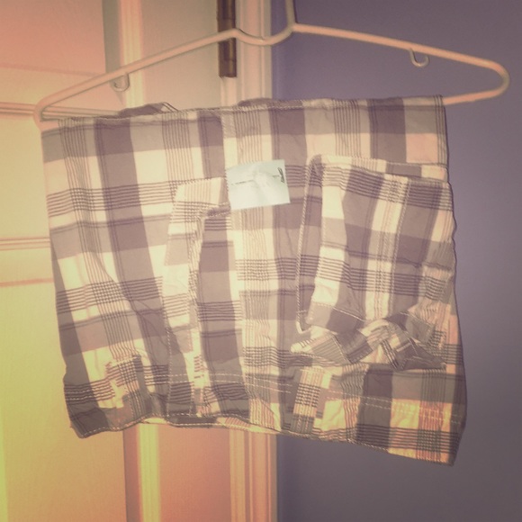 Lee plaid shorts