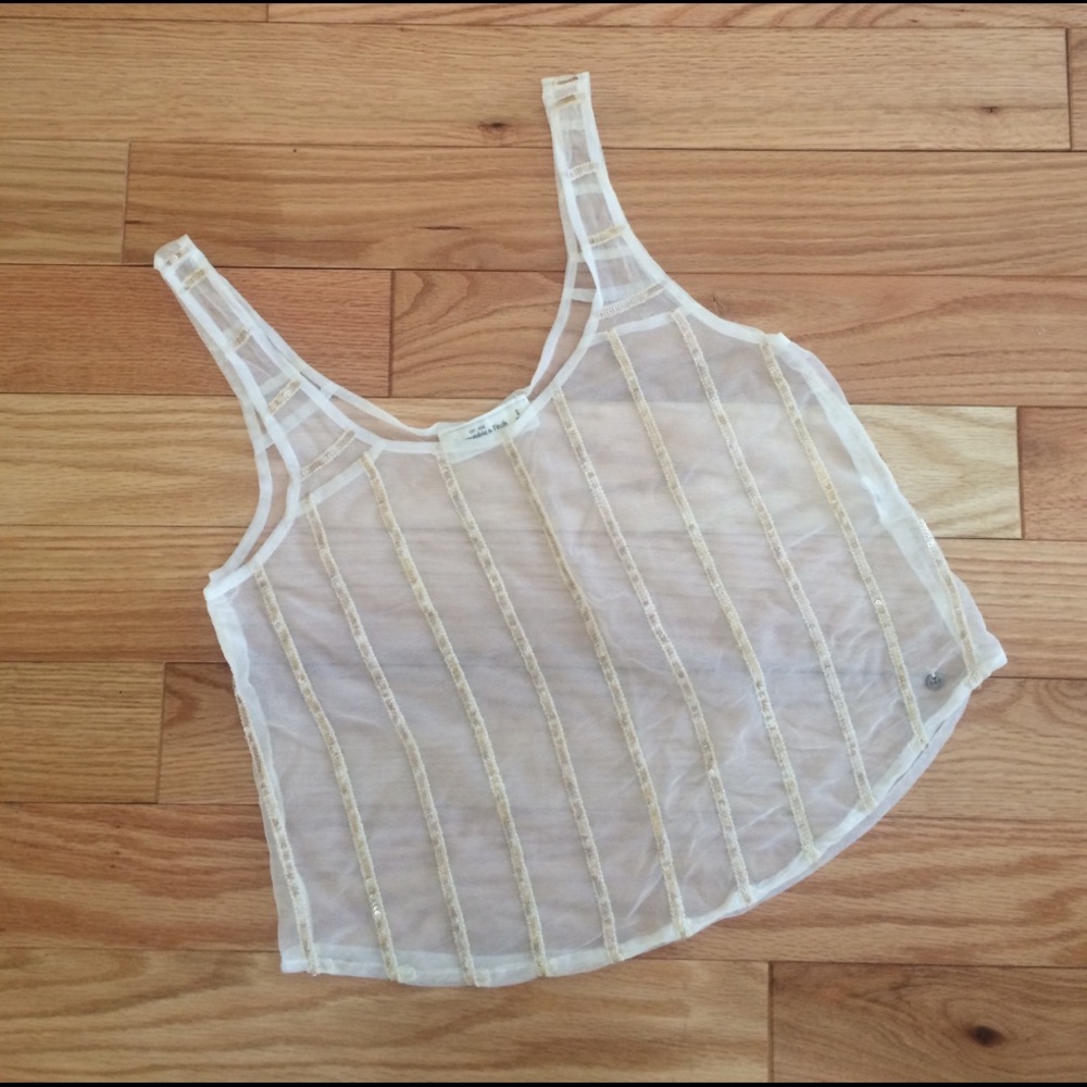 A&F Sheer Tank Top