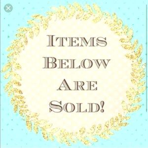 SOLD ITEMS😱😱😱😱😱😱