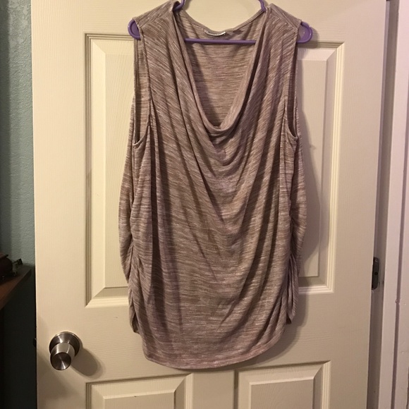 Avenue Cowl neck top