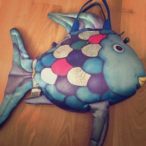 Kids rainbow fish bag!