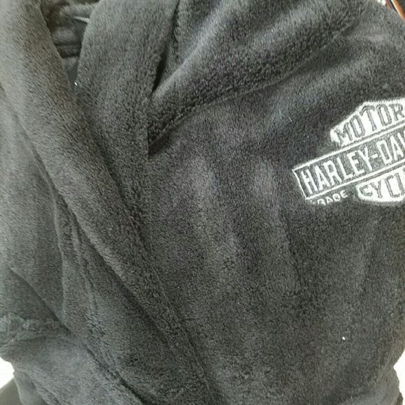 harley davidson mens bath robe