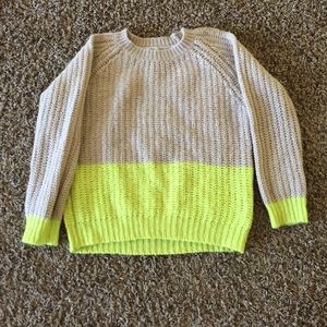Madewell Colorblock Knit Sweater