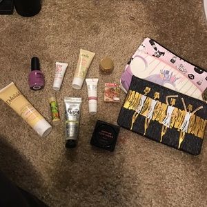 Kylie Jenner cream eyeshadow and makeup lot