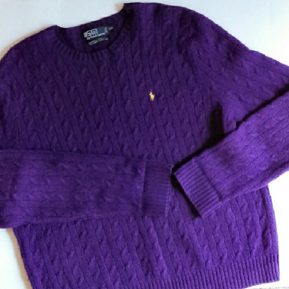 Ralph Lauren purple sweater