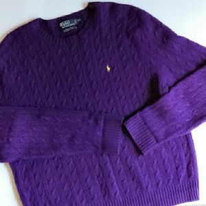 Ralph Lauren purple sweater