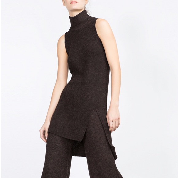 NWOT Zara High neck top