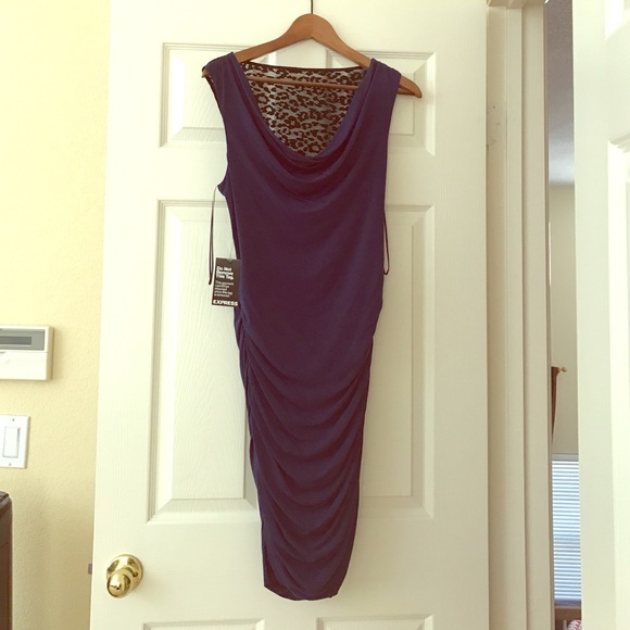 Navy dress from Express