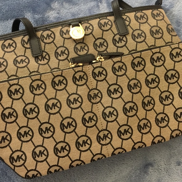 Michael Kors Jet Set Monogram Tote