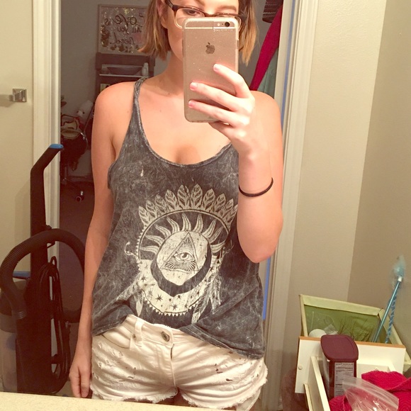 Boho muscle tee