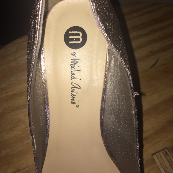 Michael Antonio Rose Gold Heels