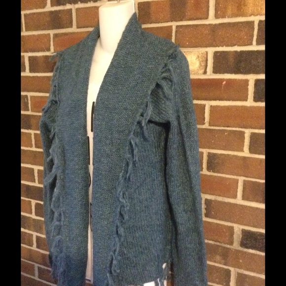 Bandolino Sweaters - Final Reduction Medium Open Cardigan Fringes