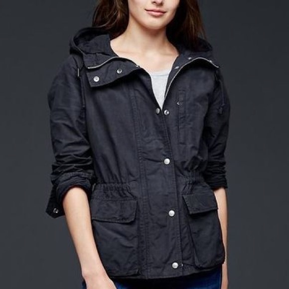 Gap Nylon Utility Hooded Jacket