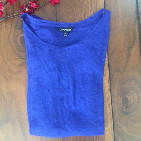 Lucky Brand Basic Tee - Picture 4 of 4